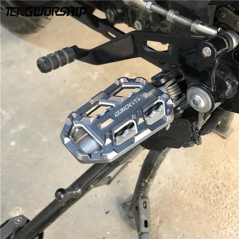 Мотоцикл заготовка MX широкие подножки педали для BMW G310GS G310 GS G 310 2017 2018|Накладки и
