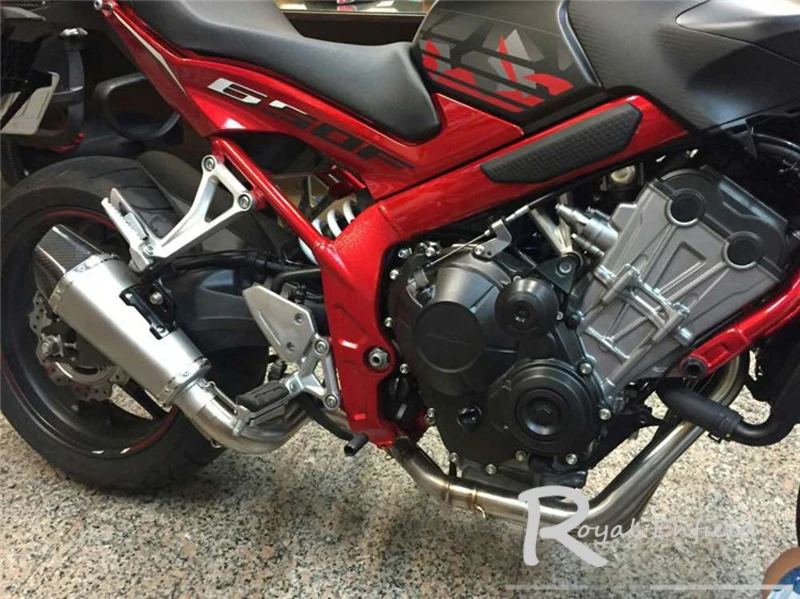 Для Honda CBR650F CBR650 CB650F 2014 2018 передний ряд сторона Tntact титановый сплав мотоцикл