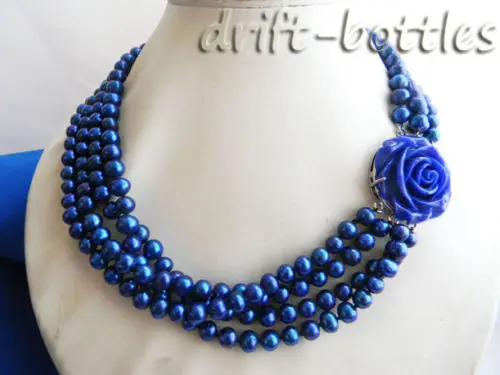 

Женское Ожерелье из пресноводного жемчуга, 18 дюймов, 7 мм