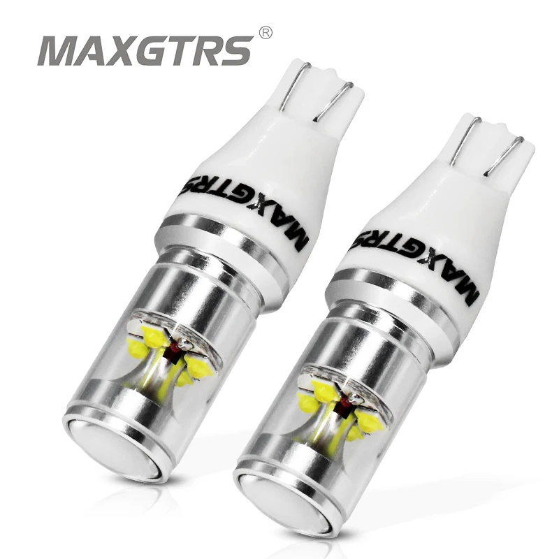 2X Высокая мощность T15 912 921 W16W светодиодный 30 Вт экстремально яркий Cree чип 6XBD лампы для автомобиля сигнальный светильник для парковки заднего хода