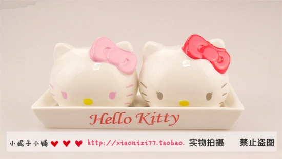 Hello Kitty новый милый розовый цвет катетера кухня вкус мини бутылка костюм керамика