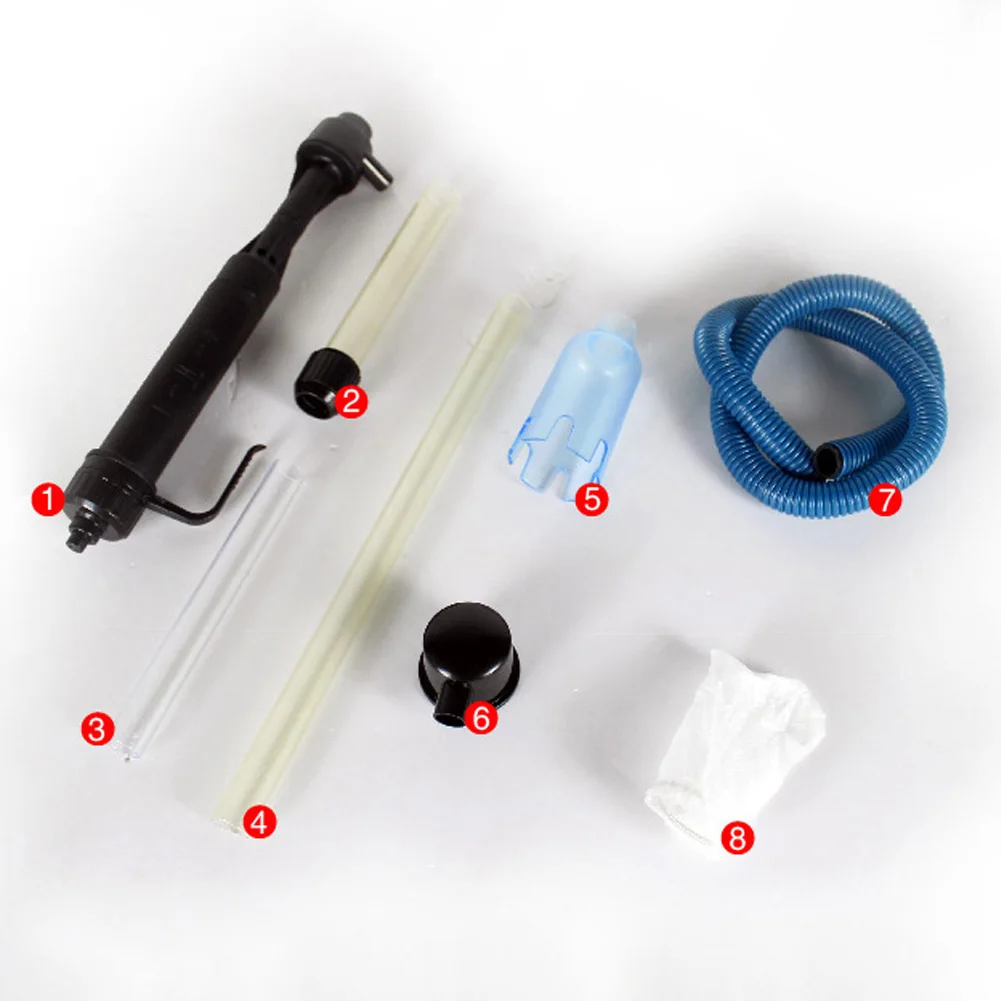 Aquarium Battery Syphon Auto Fish Tank Vacuum Gravel Water Filter without the batteries Pet Aquatic Cleaning Tools | Дом и сад