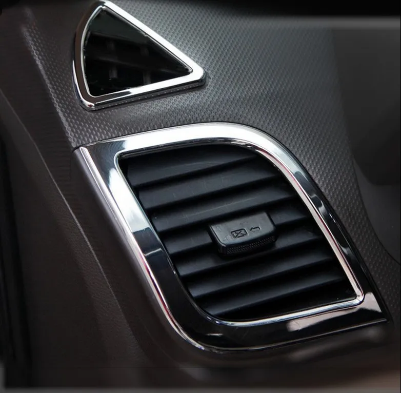 8 шт. ABS хром для Hyundai Accent / i25 Solaris Verna 2010-2013 декоративное кольцо интерьера молдинг