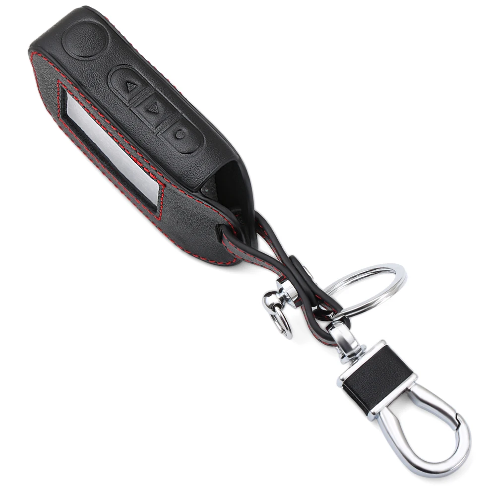 Кожаный чехол для автомобильных ключей A93 защитный брелка Starline A63/A36/A39/A66/A96