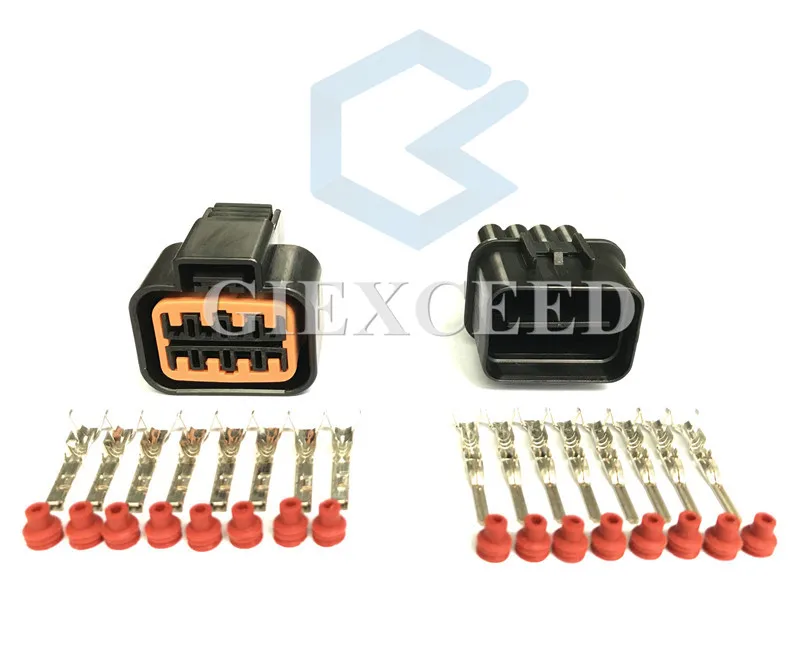 8 Pin PB625 08027 PB621 08020 автомобильный провод разъем лампа гнездо для фары Audi BMW Ford|Кабели