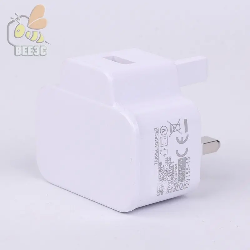 Новый Белый Высококачественный сетевой адаптер переменного тока 5 в 2 а для Samsung