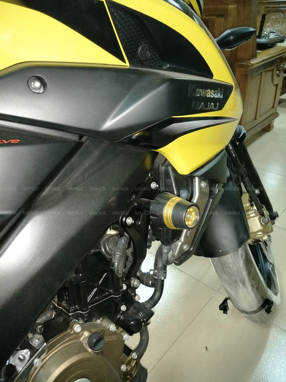 Рамка слайдер Краш протектор для Bajaj Pulsar 200 NS 200NS 2012-2017 аксессуары мотоциклов