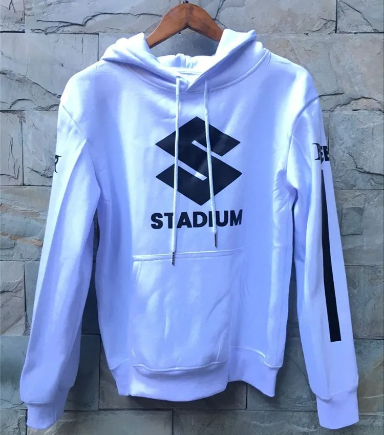 white HZIJUE Bieber Stadium whoose Tour флисовые желтые толстовки В Стиле Хип-хоп с полосатым принтом уличная толстовка мужская кофта с капюшоном в стиле "SWAG" S-XXL - Цвет: white