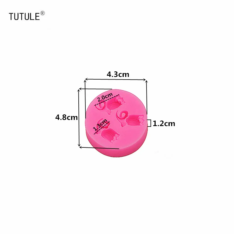Новый настоящий Fda пост мини цветок из полимерной глины художественная выпечка