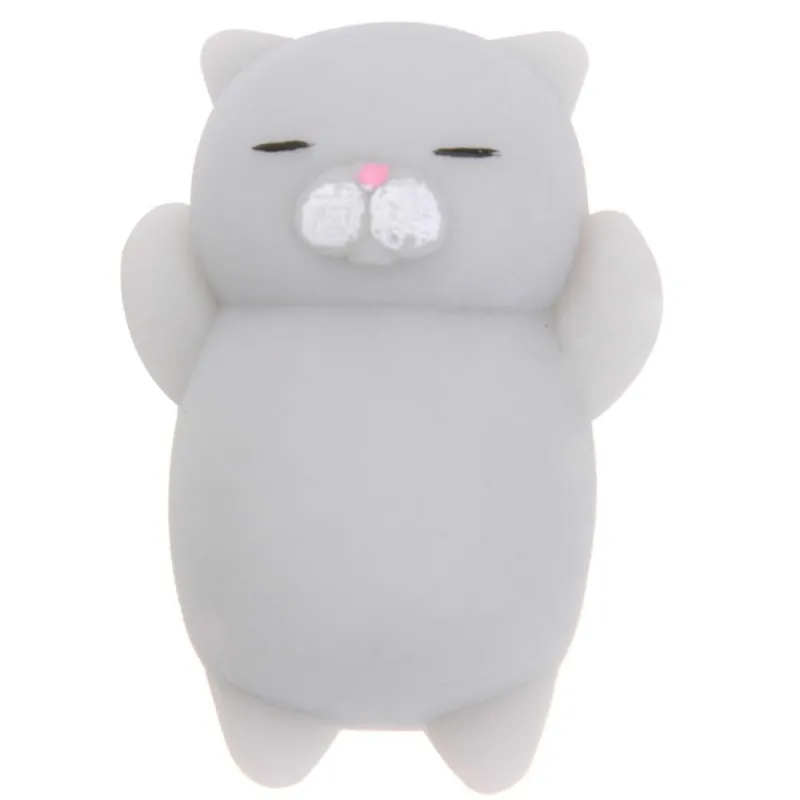 Mskwee милый мини мягкий Кот салфетки Антистресс мяч Mochi сжимаемые игрушки мягкие