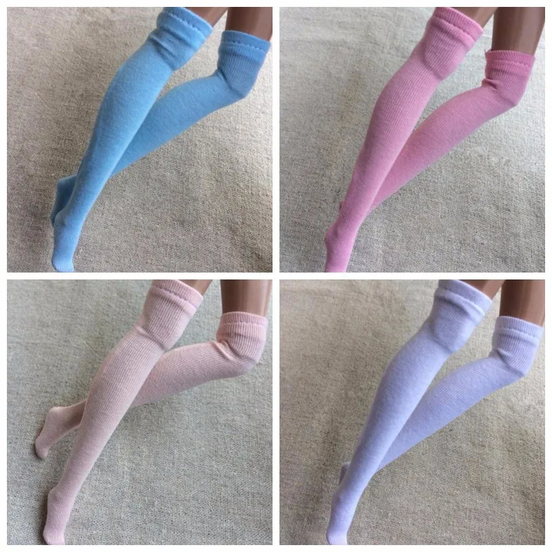 1 пара, мода 1/6, кукольные чулки для Blyth, Momoko, OB, Azone, Barbies, носки 30 см, кукольная одежда, аксессуары