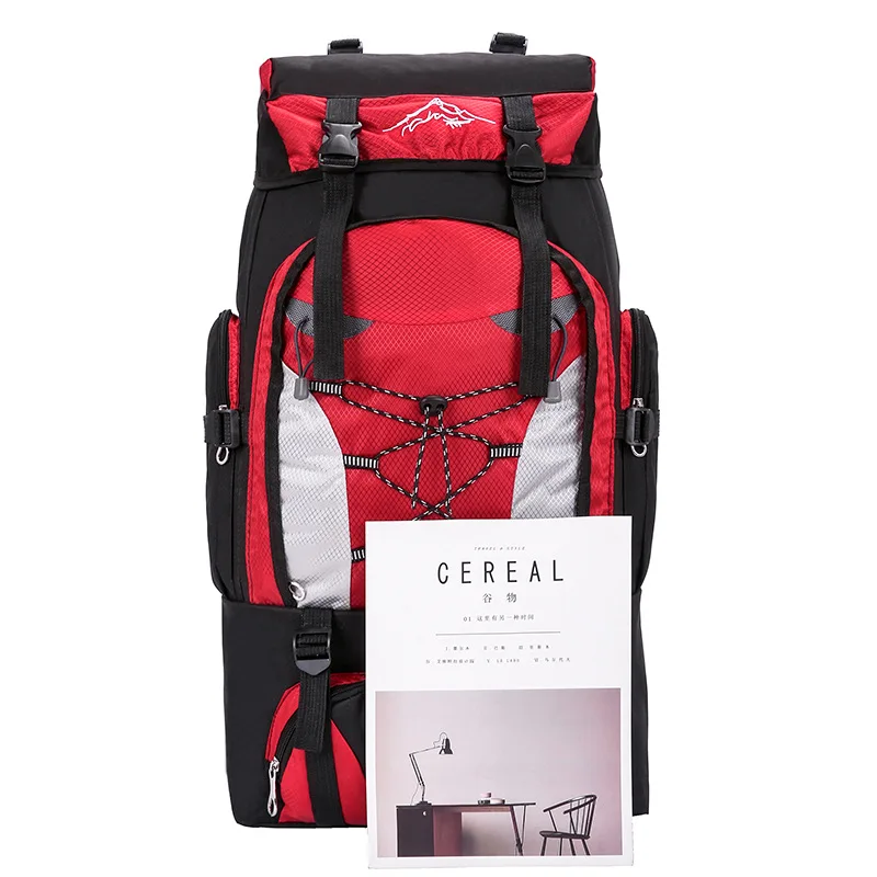 80L водонепроницаемый рюкзак для альпинизма походов Военный Тактический Рюкзак