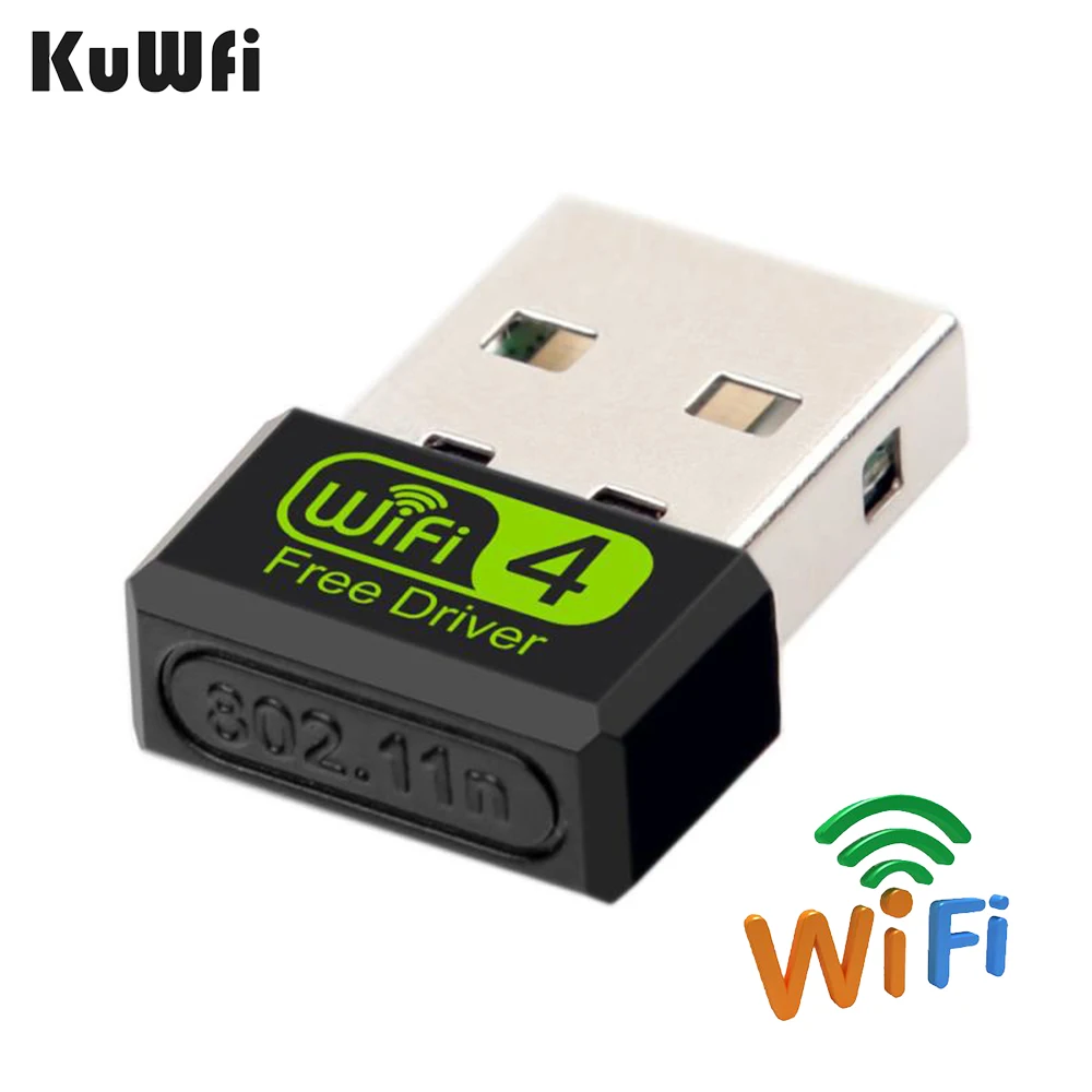 Беспроводной Wifi адаптер мини USB Dongle150Mbps Ethernet пк WiFi антенна LAN приемник бесплатный