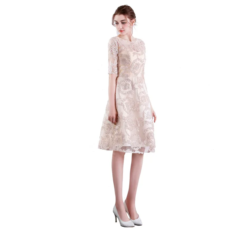 Новое поступление Элегантное коктейльное платье FADISTEE с глубоким круглым вырезом