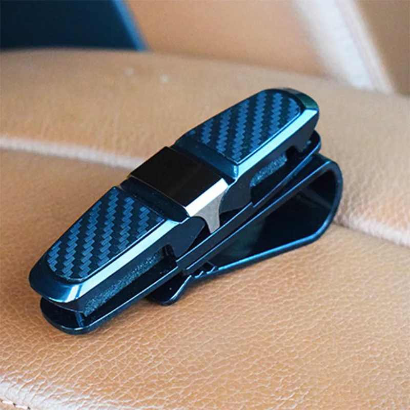 Портативный Abs автомобильные солнцезащитные очки клип волокно держатель ручки