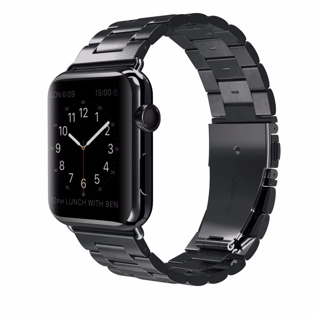 Модный ремешок для часов из нержавеющей стали apple Watch 42 мм 38 сменный Браслет iwatch