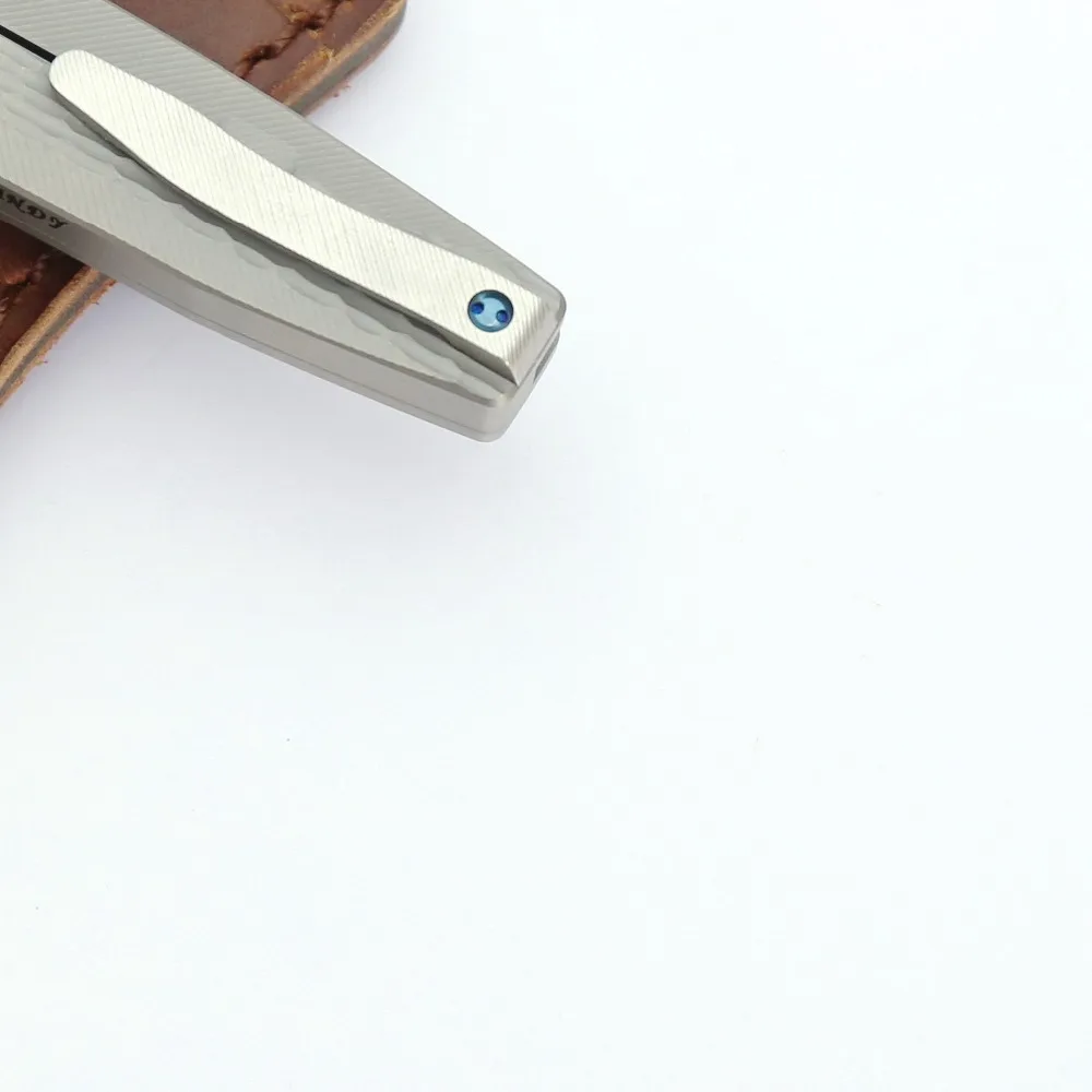 LOVOCOO оригинальный S35VN Flipper складной нож для ежедневного использования Титан ручка