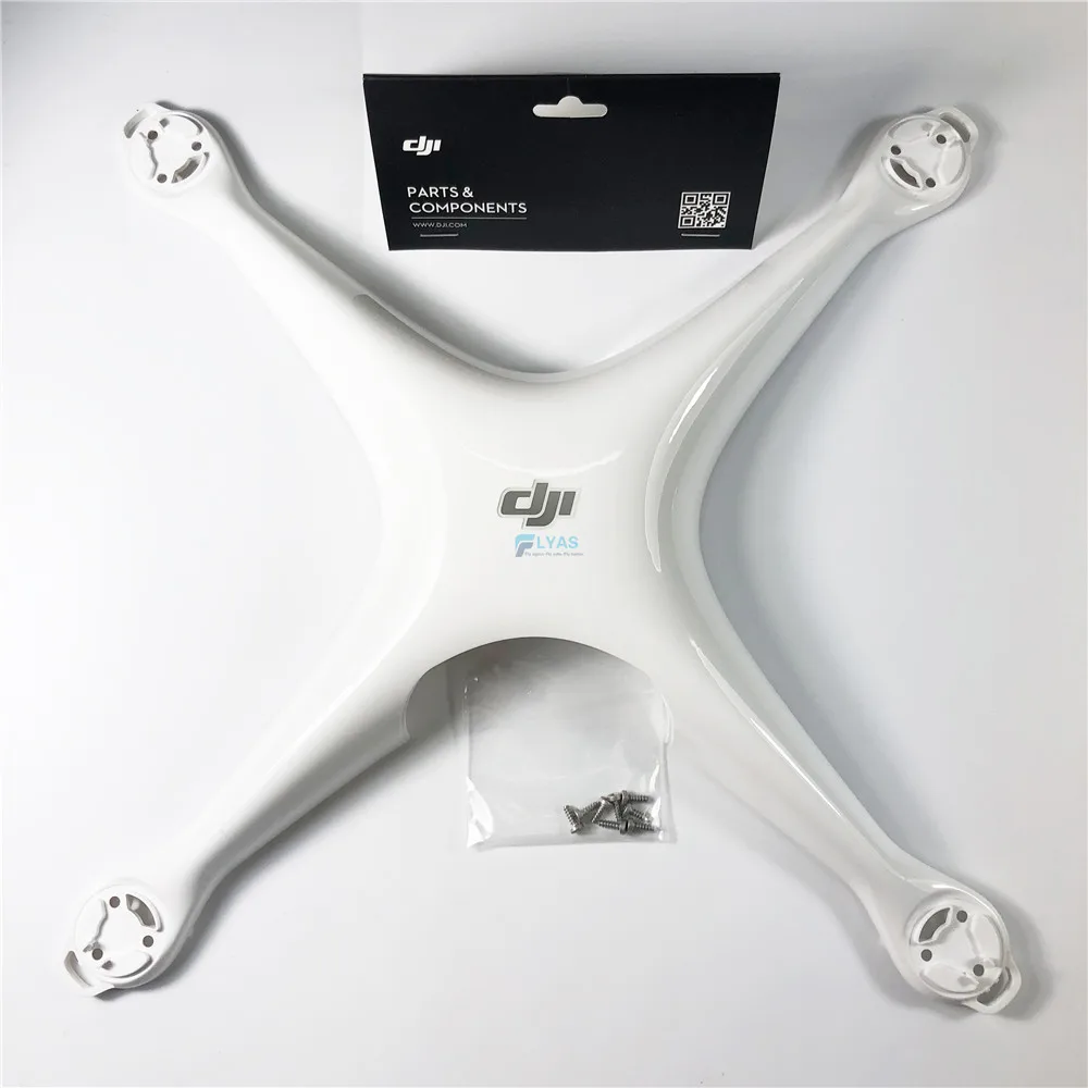 100% оригинальный новый корпус для DJI Phantom 4 Advanced верхняя крышка Нижняя шасси с