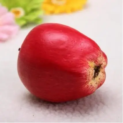 Реалистичные декоративные Пластик большой искусственный Apple фрукты пены Еда