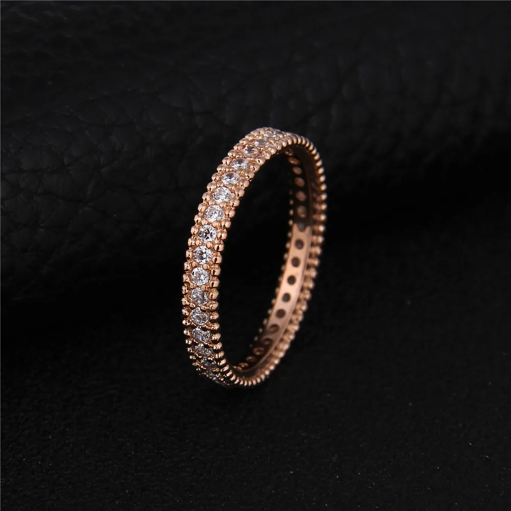 Кольца золотого цвета ювелирные изделия из горного хрусталя обручальные кольца