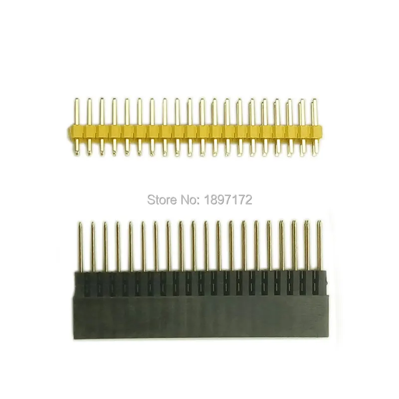Raspberry Pi Zero Pi0 GPIO Расширение DIY 2*20 заголовок женский и мужской zero W PI3|raspberry pi|raspberry pi