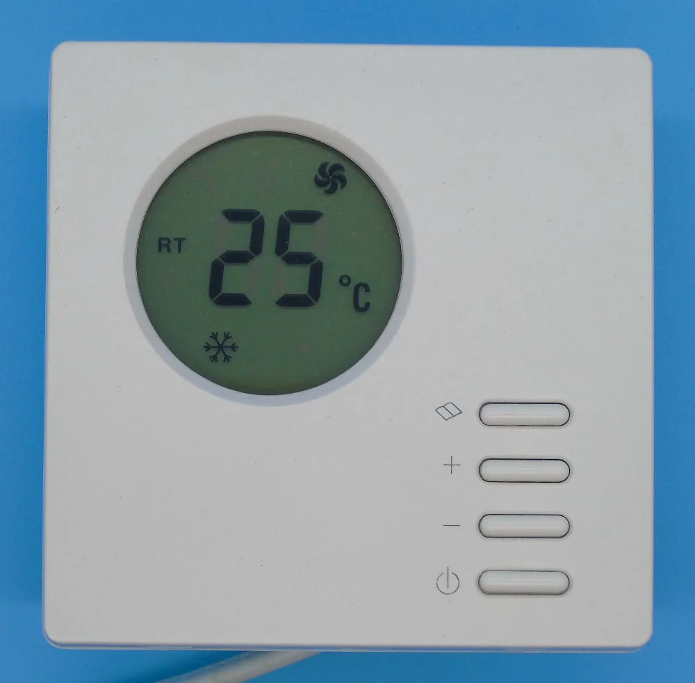 2 3 линейные клапаны трубы скорости вентилятор комнатный термостат с калибровкой