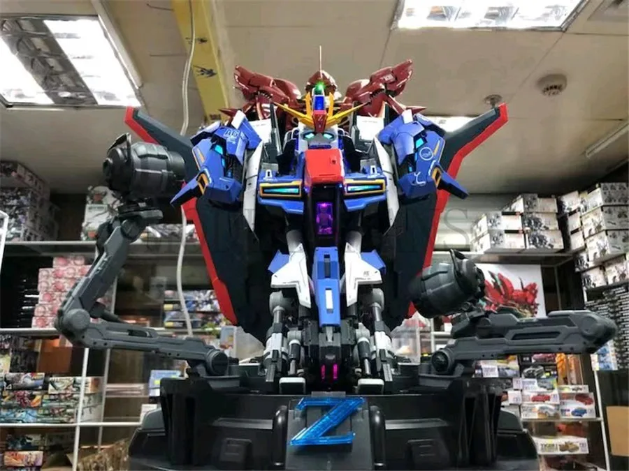 Фигурка YIHUI в наличии модель сборе Gundam zeta груди 1:35 фигурка со светодиодсветильник