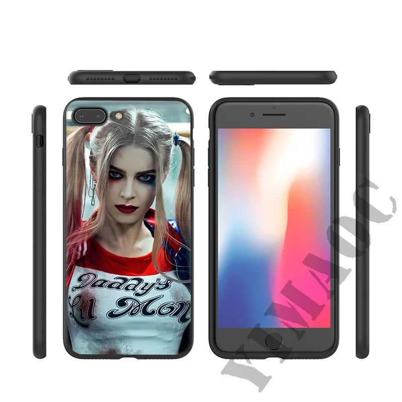 YIMAOC Харли Квинн Отряд Самоубийц Мягкий силиконовый чехол для iPhone 11 Pro Xr Xs Max X или 10