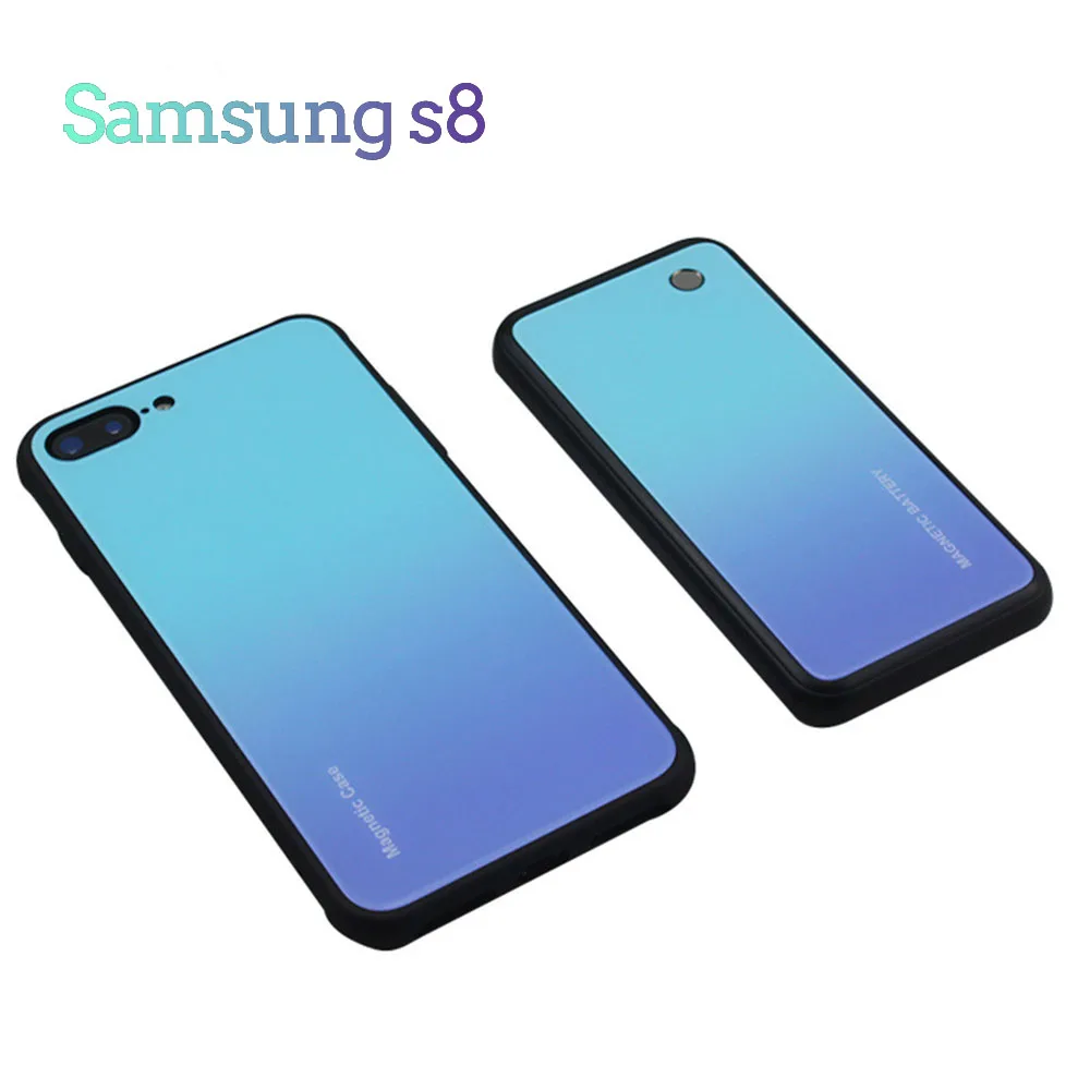 Jinxingcheng Батарея чехол для samsung Note 9 5000 мА-ч, Мощное зарядное устройство Крышка для samsung S9/S9 большие рамки для samsung S8/S8 плюс - Цвет: for Samsung s8