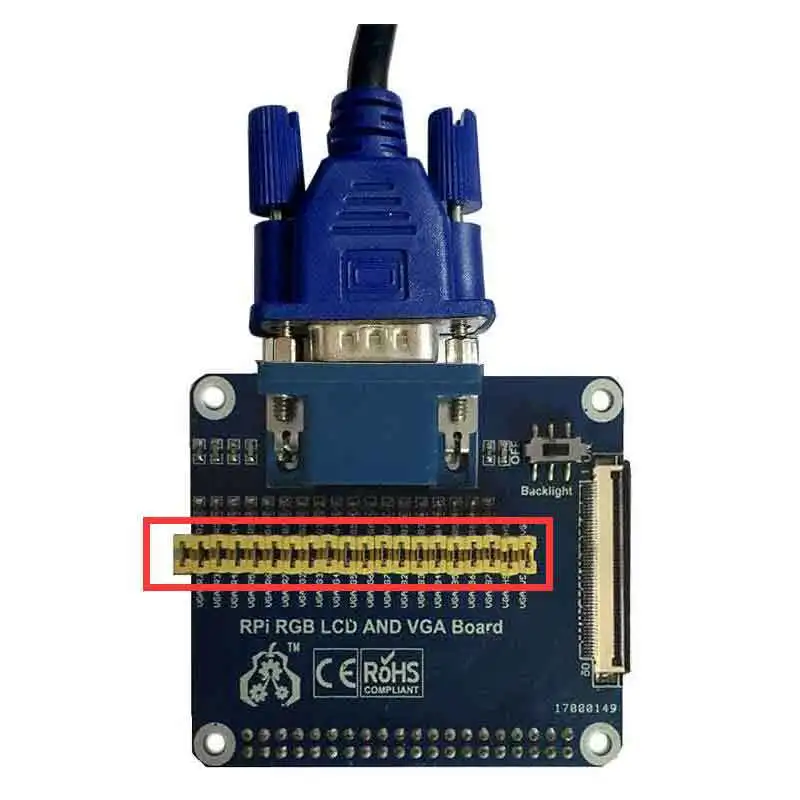 Материнская плата Raspberry Pi RGB LCD и VGA драйвер DPI 5 дюймов 7 10 1 дюйма|raspberry pi|lcd raspberry pilcd pi