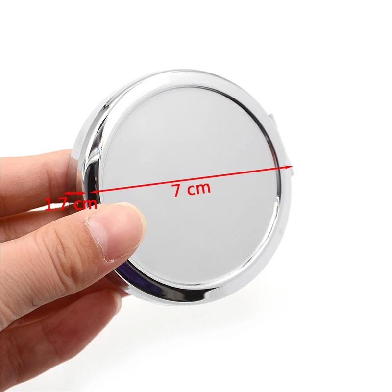 Portable Silver Metallic Metal Pill Box Cutter Splitters Folding Case Container For Simple Medicines Organizer | Красота и здоровье