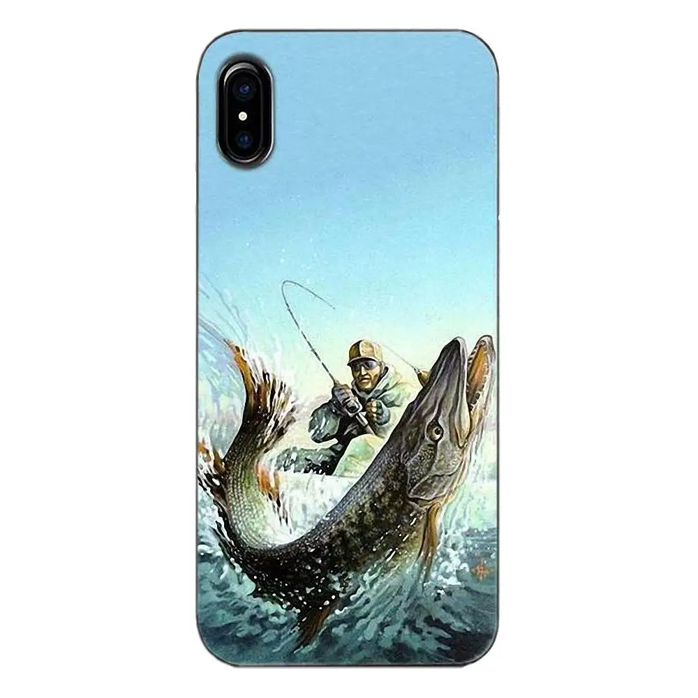 Tpwxnx Басс Рыбалка озеро Рыбак тпу шаблон для Xiaomi Mi6 Mi 6 A1 Max Mix 2 5X 6X Redmi Note 5 5A 4X 4A A4 4 3 Plus