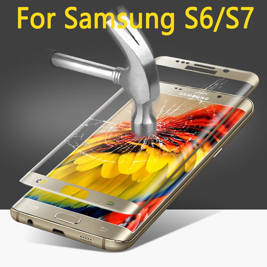S8 GlassFull чехол для Samsung Galaxy S6 S7 Edge Защитная пленка экрана закаленное стекло S 6 7 8 Plus |