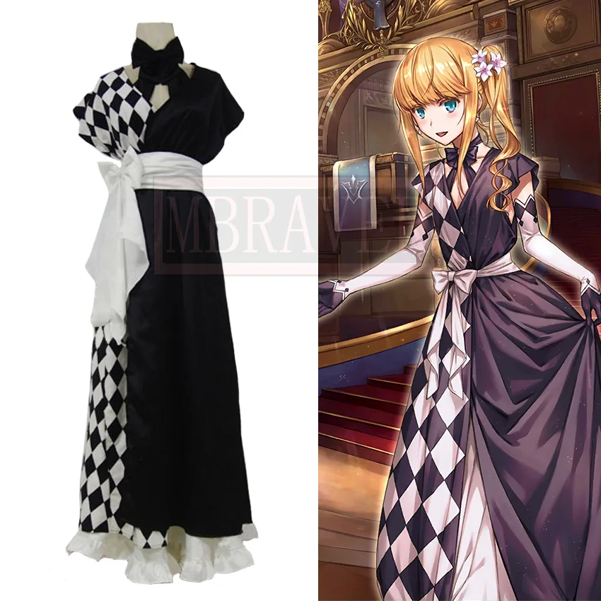 

Костюм для косплея FGO Шевалье ЭПОН из Fate/Grand Order, изготовленный на заказ, бесплатная доставка