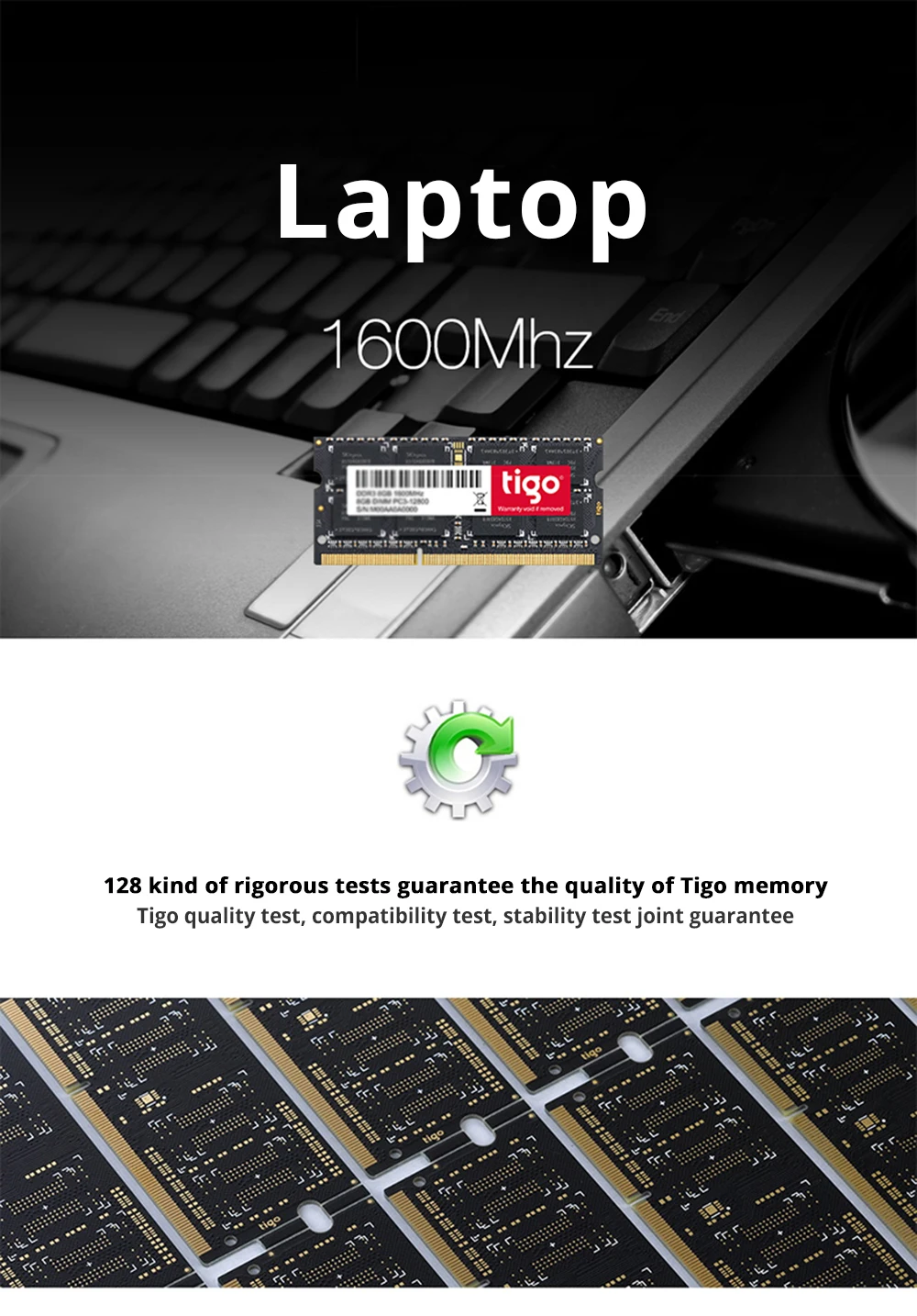 Tigo ноутбук DDR3 ОЗУ память 8 Гб Память SoDIMM DDR 3 8 Гб 1600 МГц 1333 МГц высокое качество