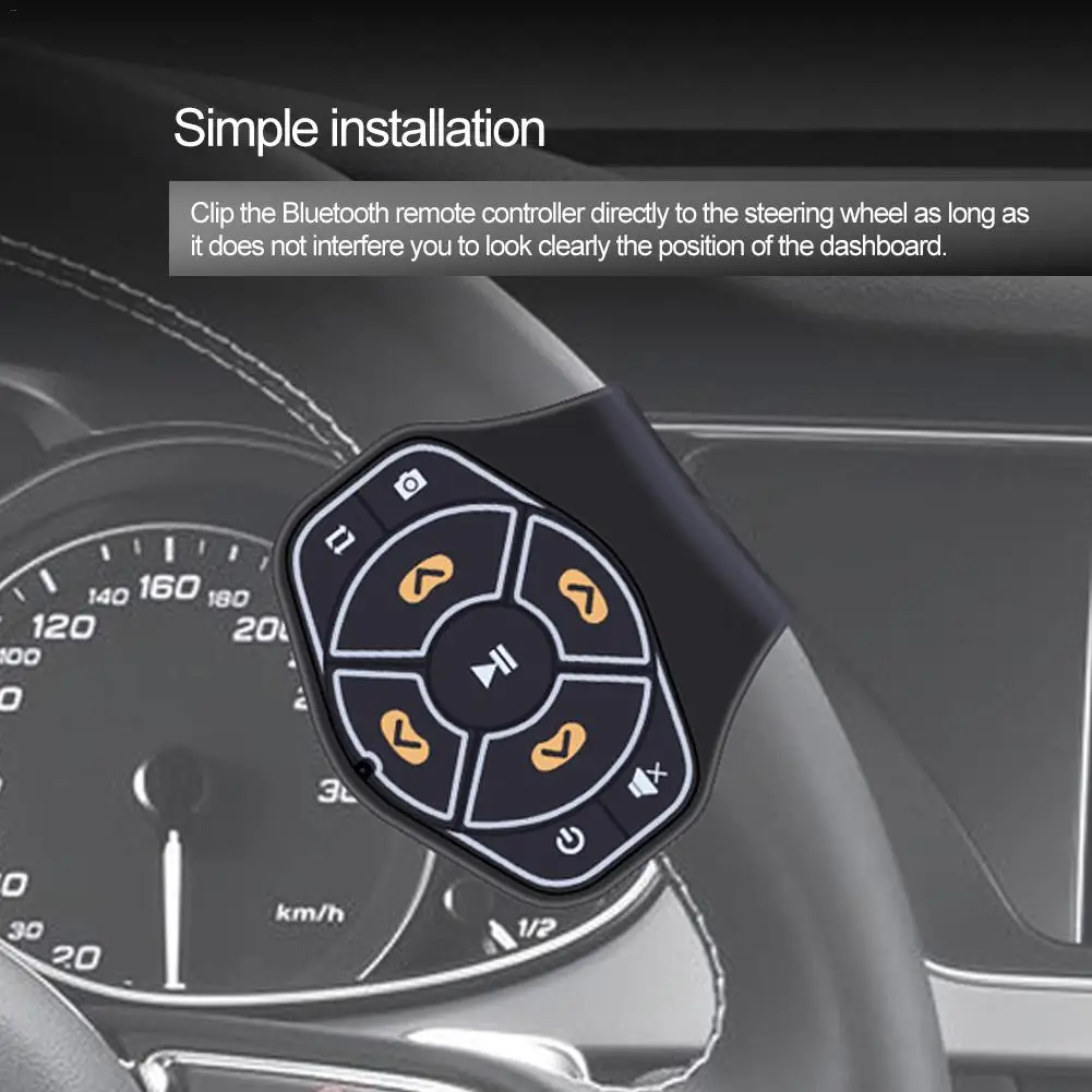 Car Controller New Bluetooth Steering Wheel Phone Remote Control X09 Auto Accessories | Автомобили и мотоциклы