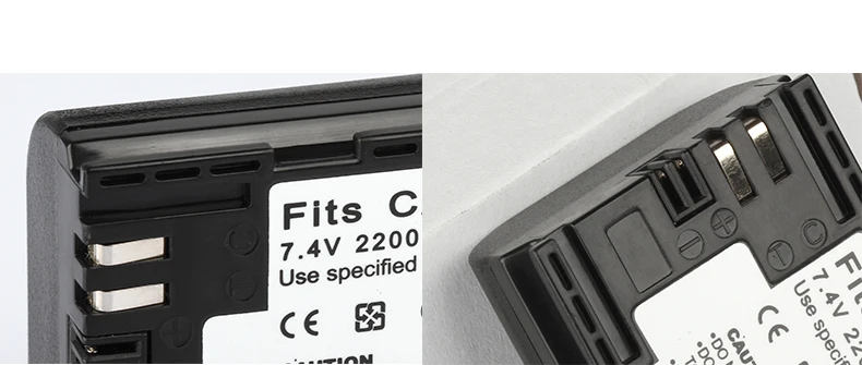 LP-E6 батарея для Canon EOS 5DS 5D Mark II Mark III 6D 7D 60D 60Da 70D 80D DSLR EOS батарея LP E6 2200 mAh/8,4 V зарядное устройство