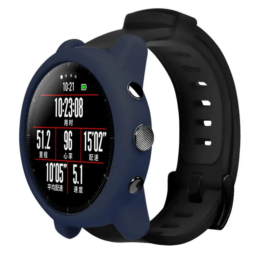 Мягкие ТПУ Защита Силиконовые Полный Чехол для Xiaomi ForHuami AMAZFIT 2/2 s часы Aug6