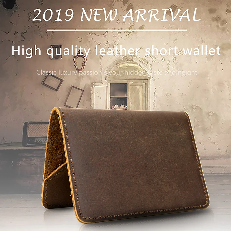 2019 Для мужчин и женщин Бизнес кредитной металлический держатель для карт кожа