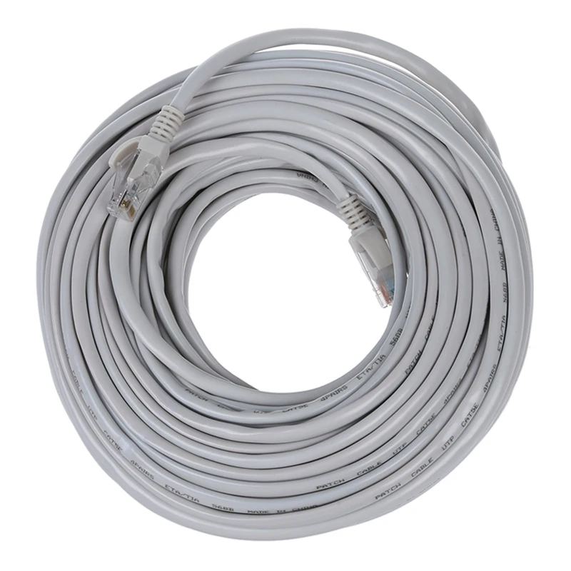 Ethernet кабель CAT5e 100 футов серый (LAN hardware) EIA568 патч RJ45/RJ45 'серый для 10 Base T T| |