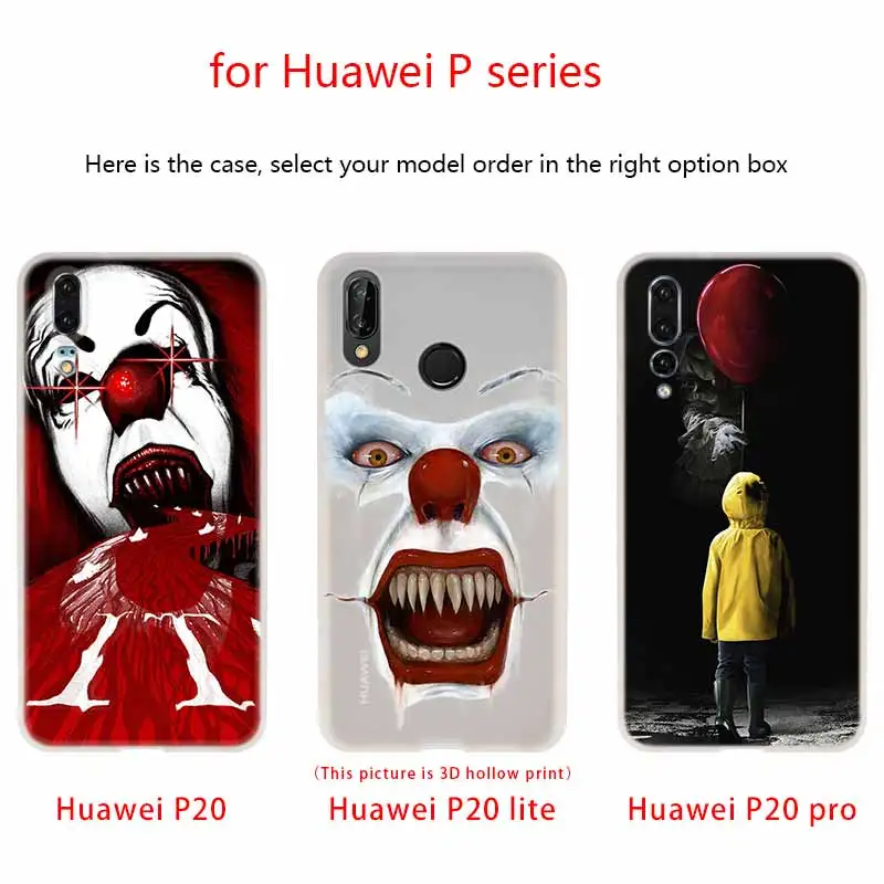 Чехол MLLSE Stephen King s It силиконовый мягкий чехол из ТПУ для Huawei P30 P40 P20 Pro P10 P9 Lite P Smart Z
