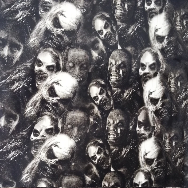 

SK012 10 square Width 0.5m Zombie pattern hydrographic printing film water transfer film