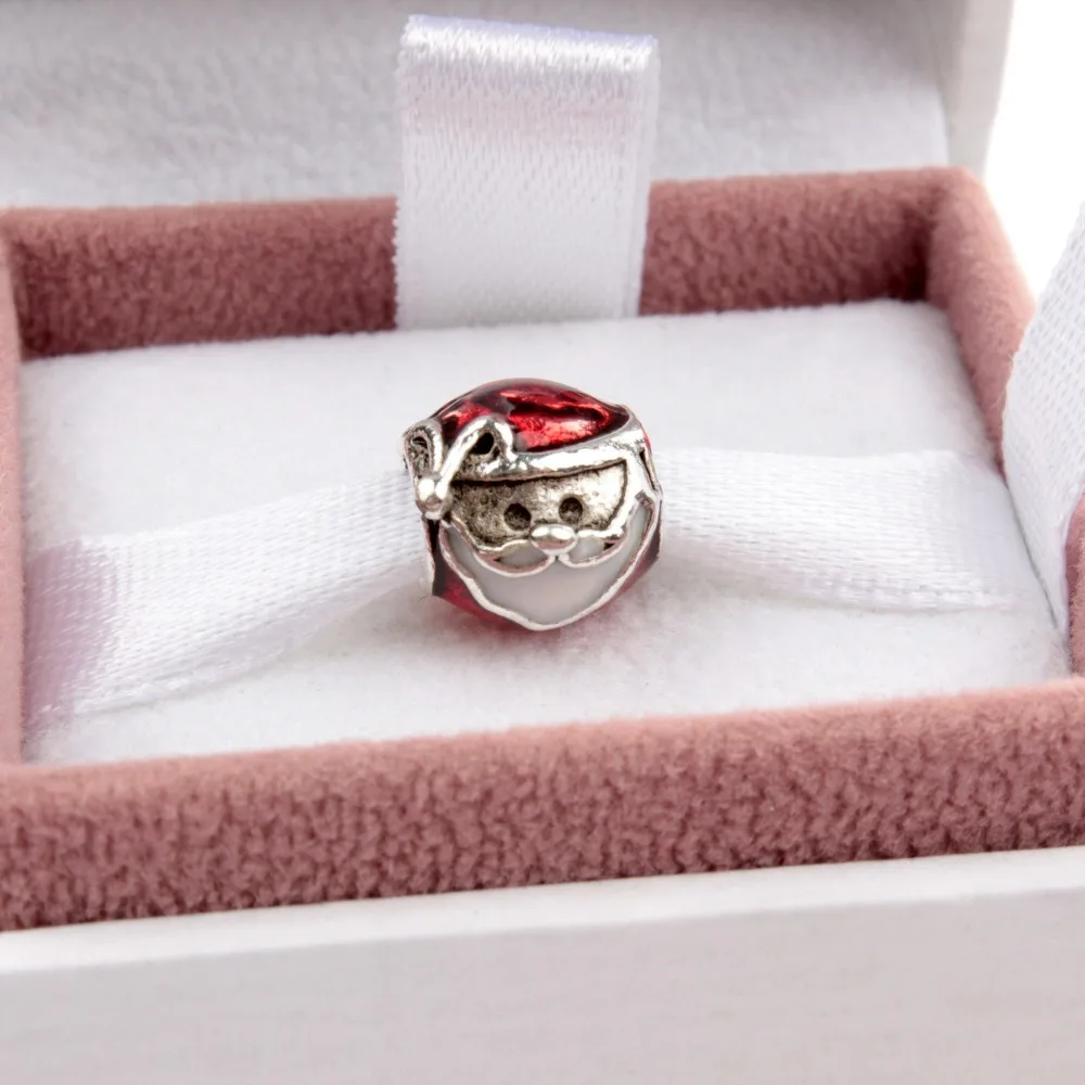 5 шт. дешевая цена европейский стиль эмаль Красные Сосновые орехи бусины амулеты