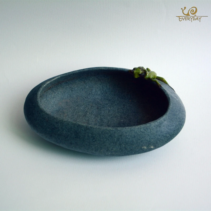 Коллекция на каждый день Новогодняя Смола лягушка цветочный горшок украшения