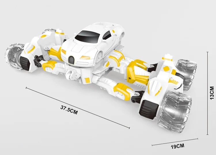 RC автомобиль преобразование электрической энергии роботы деформация автомобиля дистанционного Управление трюк роботы Перезаряжаемые спортивный автомобиль игрушки для детей