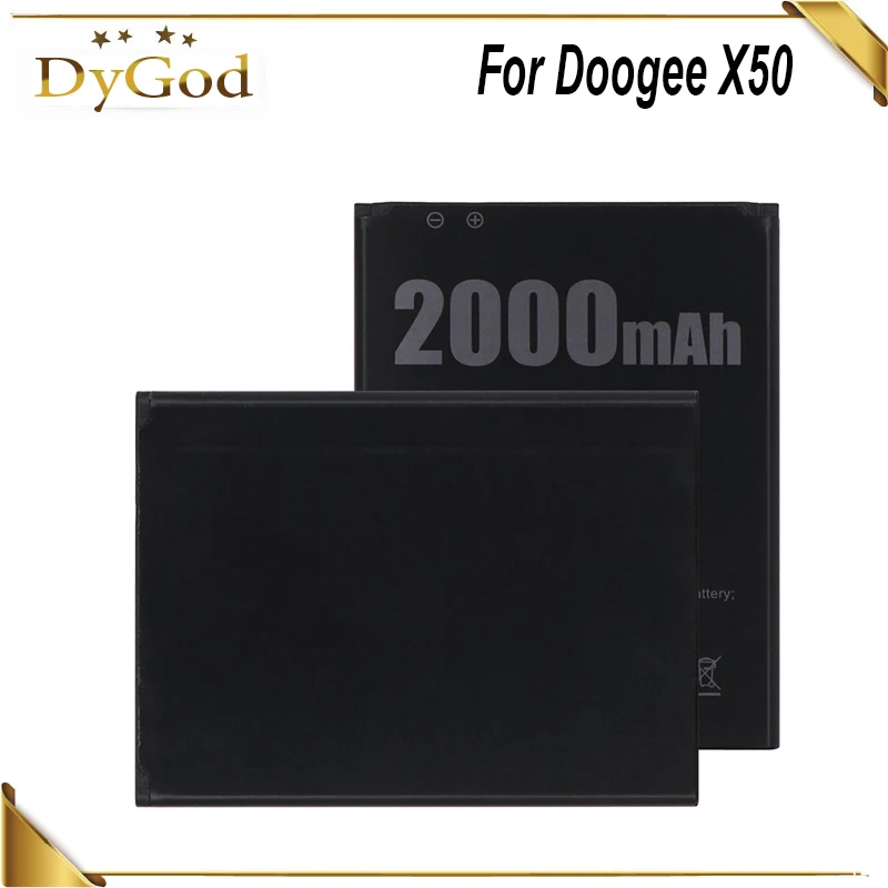 Аккумулятор DyGod 2000 мач для Doogee X50 высококачественная фотобатарея|Аккумуляторы