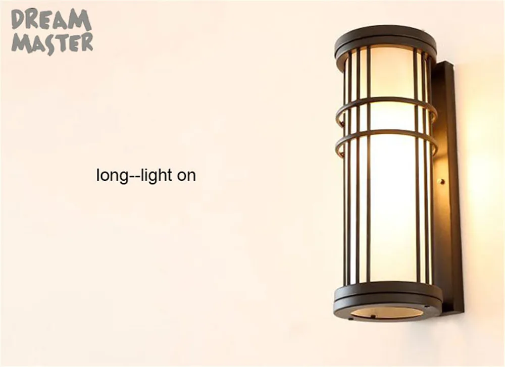 Матовый Черный винтажный настенный светильник современный коридор Ретро