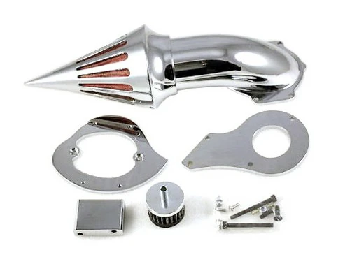 Motorcycle Chrome Spike Air Cleaner Intake Air Cleaner Kit Fit For 1999 up Honda Shadow 600 VLX600 VLX 600 Shadow600 2000 2001