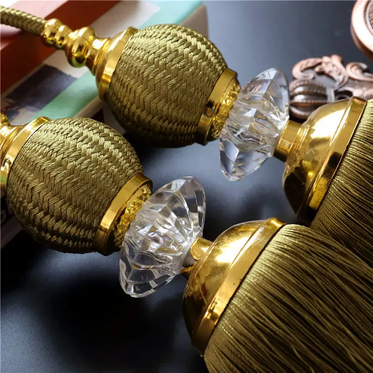 Разные цвета на выбор 82 см Декоративные занавески кисточки высокое качество Tieback