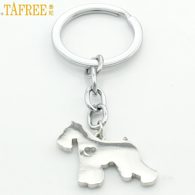 TAFREE dog lover UK West Highland Terrier брелок из нержавеющей стали с подвеской в виде животного для мужчин и женщин, брелок для автомобиля, ювелирное изделие SKU13